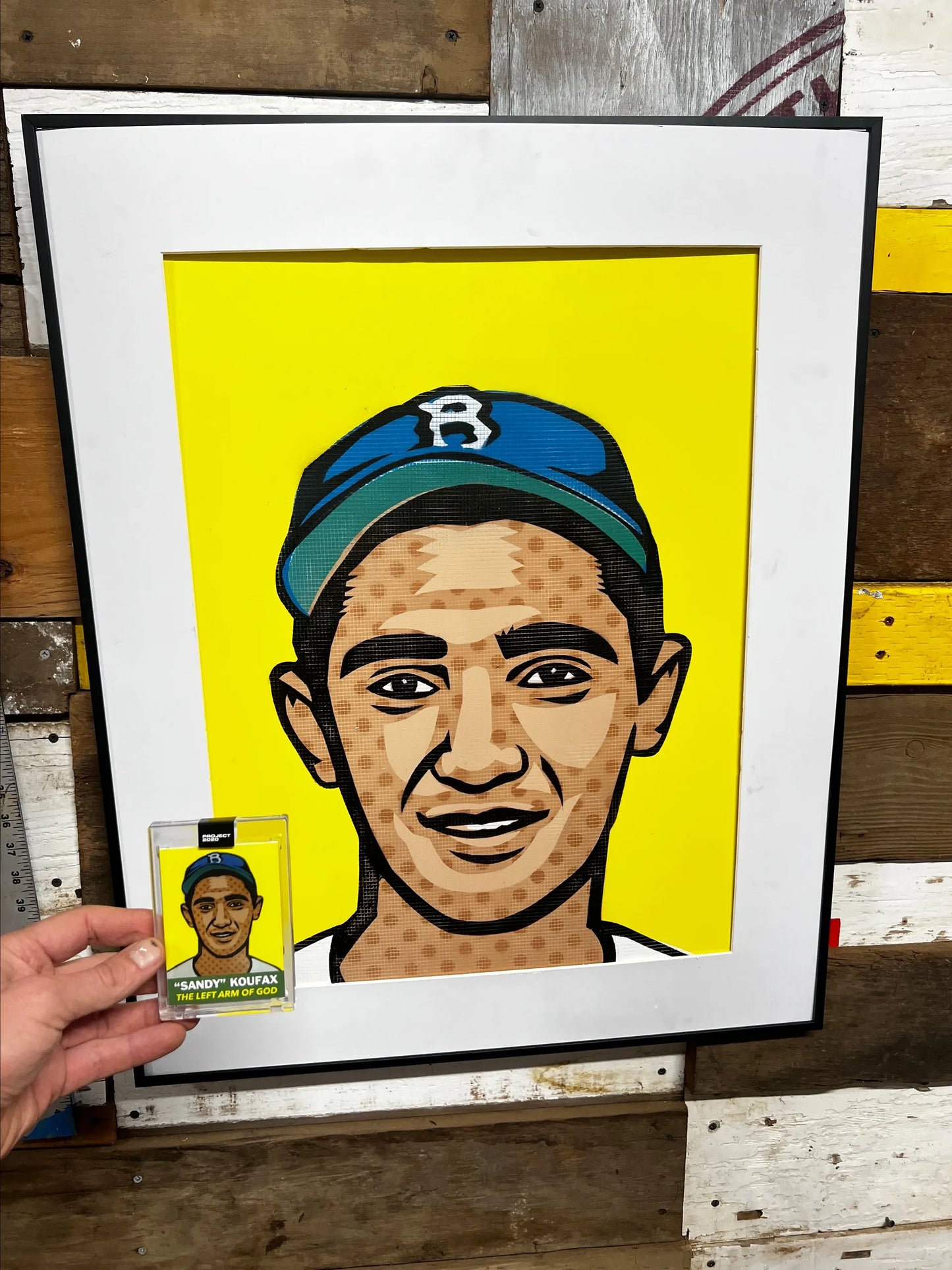 Sandy Koufax Original Painting